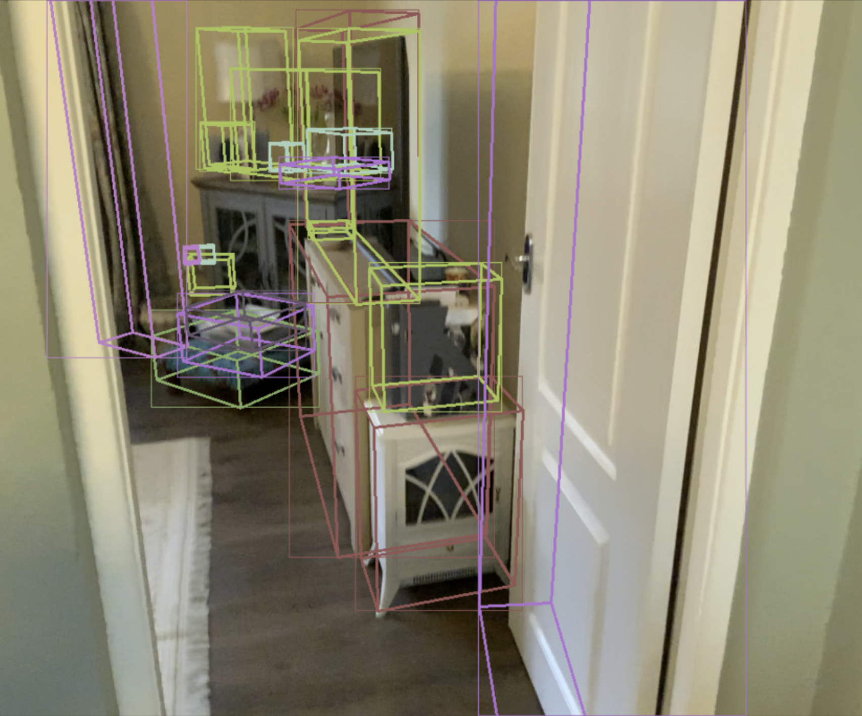 Multi-Frame 3D Perception visualization
